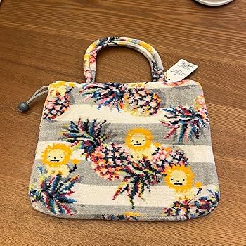 【未使用】フェイラー×バーニーズニューヨーク　パイナップルバカンス　巾着 Amazon.co.jp: フェイラー バーニーズニューヨーク 巾着バック